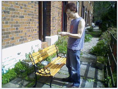 Firstly the bench has to be made.