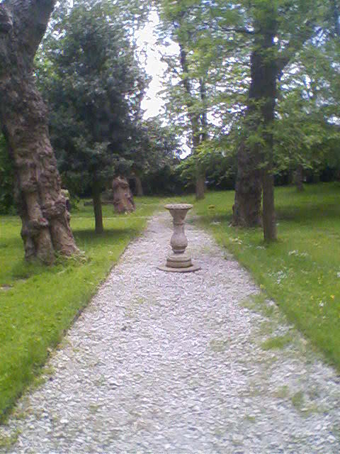 Entrance to the Moravian burial site.