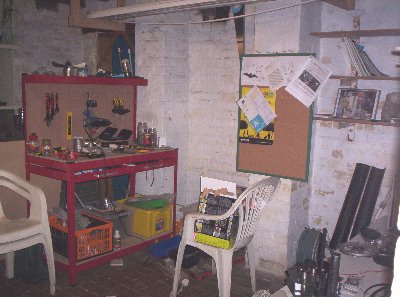 The current state of the lab.