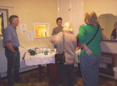 Herb teas are available in a tasting session.