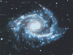 Spiral galaxy - a consequence of the physical laws of gravitation.